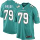 Youth Nike Miami Dolphins &79 Derrick Shelby Elite Aqua Green Team Color NFL Jersey