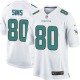 Youth Nike Miami Dolphins &80 Dion Sims Elite White NFL Jersey