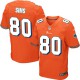 Men Nike Miami Dolphins &80 Dion Sims Elite Orange Alternate NFL Jersey