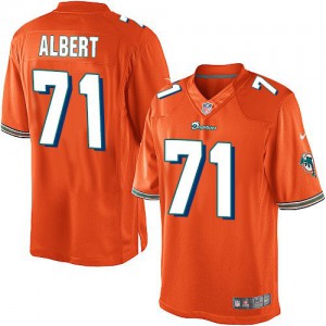 Dolphins de Miami de Nike jeunesse # 71 Branden Albert élite Orange alternent NFL Maillot Magasin Dolphins de Miami de Nike jeunesse # 71 Branden Albert élite Orange alternent NFL Maillot Magasin