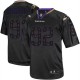 Men Nike Baltimore Ravens &92 Haloti Ngata Elite New Lights Out Black NFL Jersey