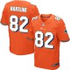 Men Nike Miami Dolphins &82 Brian Hartline Elite Orange Alternate NFL Jersey