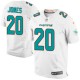 Men Nike Miami Dolphins &20 Reshad Jones Elite White NFL Jersey