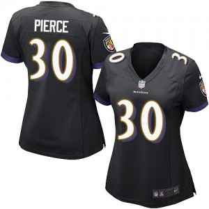 Femmes Nike Baltimore Ravens # 30 Bernard Pierce Élite noir alternent NFL Maillot Magasin