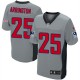 Men Nike New England Patriots &25 Kyle Arrington Elite Grey Shadow NFL Jersey