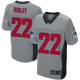 Men Nike New England Patriots &22 Stevan Ridley Elite Grey Shadow NFL Jersey