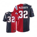 Men Nike New England Patriots &32 Devin McCourty Elite Team/Alternate Two Tone NFL Jersey