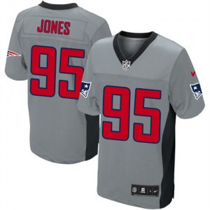 Hommes Nike New England Patriots # 95 Chandler Jones Élite gris ombre NFL Maillot Magasin Hommes Nike New England Patriots # 95 Chandler Jones Élite gris ombre NFL Maillot Magasin