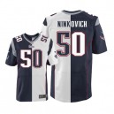Men Nike New England Patriots &50 Rob Ninkovich Elite Team/Road Two Tone NFL Jersey