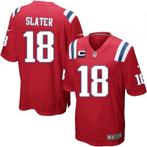 Jeunesse Nike New England Patriots # 18 Matthew Slater élite rouge alternent C Patch NFL Maillot Magasin Jeunesse Nike New England Patriots # 18 Matthew Slater élite rouge alternent C Patch NFL Maillot Magasin