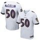 Hommes Nike Baltimore Ravens # 50 Albert McClellan Élite blanc NFL Maillot Magasin