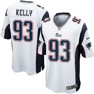 Jeunesse Nike New England Patriots # 93 Tommy Kelly Élite blanc NFL Maillot Magasin