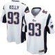 Youth Nike New England Patriots &93 Tommy Kelly Elite White NFL Jersey
