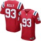 Men Nike New England Patriots &93 Tommy Kelly Elite Red Alternate NFL Jersey