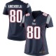 Women Nike New England Patriots &80 Danny Amendola Elite Navy Blue Team Color NFL Jersey