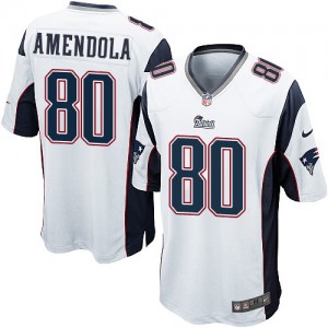 Jeunesse Nike New England Patriots # 80 Danny Amendola Élite blanc NFL Maillot Magasin