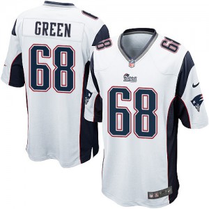 Jeunesse Nike New England Patriots # 68 Tyronne vert Élite blanc NFL Maillot Magasin