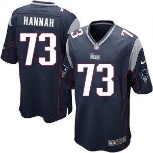 Couleur NFL maillot de l'équipe jeunesse Nike New England Patriots # 73 John Hannah Élite Navy Blue