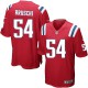 Youth Nike New England Patriots &54 Tedy Bruschi Elite Red Alternate NFL Jersey