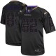 Men Nike Baltimore Ravens &82 Torrey Smith Elite New Lights Out Black NFL Jersey