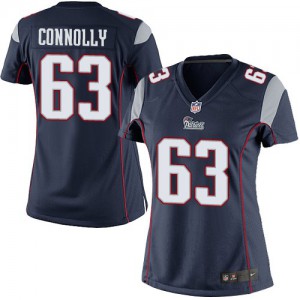 Femmes Nike New England Patriots # 63 Dan Connolly élite bleu marine équipe NFL Maillot Magasin de couleur Femmes Nike New England Patriots # 63 Dan Connolly élite bleu marine équipe NFL Maillot Magasin de couleur