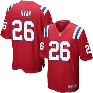 Jeunesse Nike New England Patriots # 26 Logan Ryan Élite rouge alternent NFL Maillot Magasin