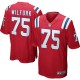 Youth Nike New England Patriots &75 Vince Wilfork Elite Red Alternate NFL Jersey