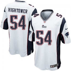 Jeunesse Nike New England Patriots # 54 Dont'a Hightower Élite blanc NFL Maillot Magasin