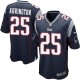 Youth Nike New England Patriots &25 Kyle Arrington Elite Navy Blue Team Color NFL Jersey