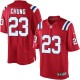 Youth Nike New England Patriots &23 Patrick Chung Elite Red Alternate NFL Jersey