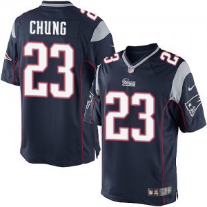 Couleur NFL maillot de l'équipe jeunesse Nike New England Patriots # 23 Patrick Chung Élite Navy Blue Couleur NFL maillot de l'équipe jeunesse Nike New England Patriots # 23 Patrick Chung Élite Navy Blue