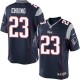 Youth Nike New England Patriots &23 Patrick Chung Elite Navy Blue Team Color NFL Jersey