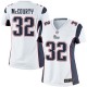 Women Nike New England Patriots &32 Devin McCourty Elite White NFL Jersey