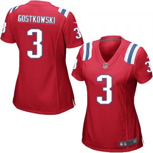 Femmes Nike New England Patriots # 3 Stephen Gostkowski Élite rouge alternent NFL Maillot Magasin