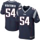 Men Nike New England Patriots &54 Dont'a Hightower Elite Navy Blue Team Color NFL Jersey