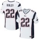 Men Nike New England Patriots &22 Stevan Ridley Elite White NFL Jersey