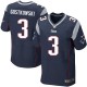 Men Nike New England Patriots &3 Stephen Gostkowski Elite Navy Blue Team Color NFL Jersey