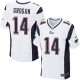 Men Nike New England Patriots &14 Steve Grogan Elite White NFL Jersey