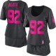 Women Nike Baltimore Ravens &92 Haloti Ngata Elite Dark Grey Breast Cancer Awareness NFL Jersey