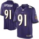 Youth Nike Baltimore Ravens &91 Courtney Upshaw Elite Purple Team Color NFL Jersey