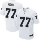 Men Nike Oakland Raiders &77 Lyle Alzado Elite White NFL Jersey