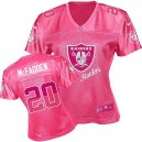 Women Nike Oakland Raiders &20 Darren McFadden Elite Pink 2012 Fem Fan NFL Jersey