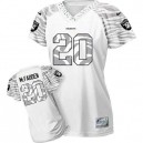 Women Nike Oakland Raiders &20 Darren McFadden Elite White 2012 Zebra Field Flirt NFL Jersey