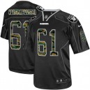 Men Nike Oakland Raiders &61 Stefen Wisniewski Elite Black Camo Fashion NFL Jersey