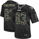 Men Nike Oakland Raiders &83 Ted Hendricks Elite Black Camo Fashion NFL Jersey