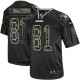 Men Nike Oakland Raiders &81 Tim Brown Elite Black Camo Fashion NFL Jersey