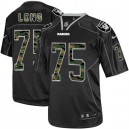 Men Nike Oakland Raiders &75 Howie Long Elite Black Camo Fashion NFL Jersey