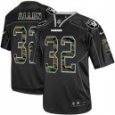Men Nike Oakland Raiders &32 Marcus Allen Elite Black Camo Fashion NFL Jersey