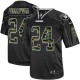 Men Nike Oakland Raiders &24 Willie Brown Elite Black Camo Fashion NFL Jersey