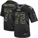 Men Nike Oakland Raiders &72 John Matuszak Elite Black Camo Fashion NFL Jersey